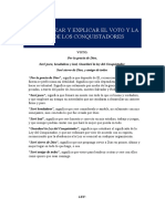 3.memorizar y Explicar El Voto y La Ley de Los Conquistadores