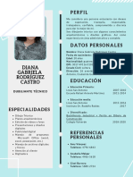 Diana Gabriela Rodríguez Castro: Perfil