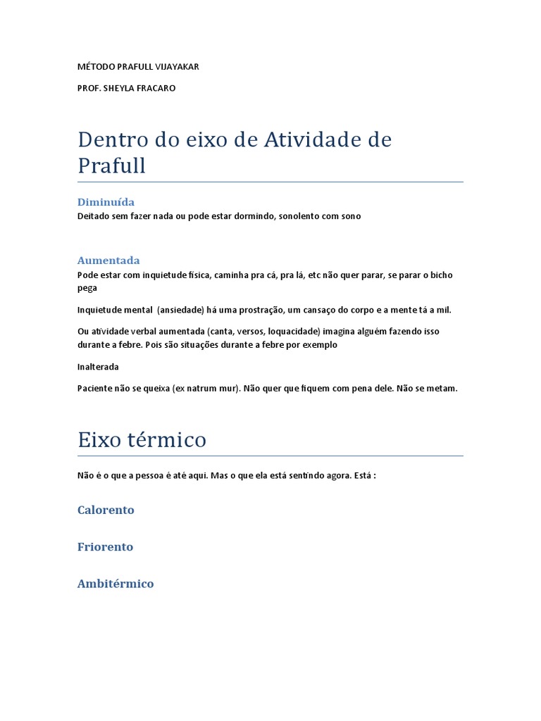 Método Prafull: Diretrizes e Cura Homeopática | PDF | Homeopatia | Remédio