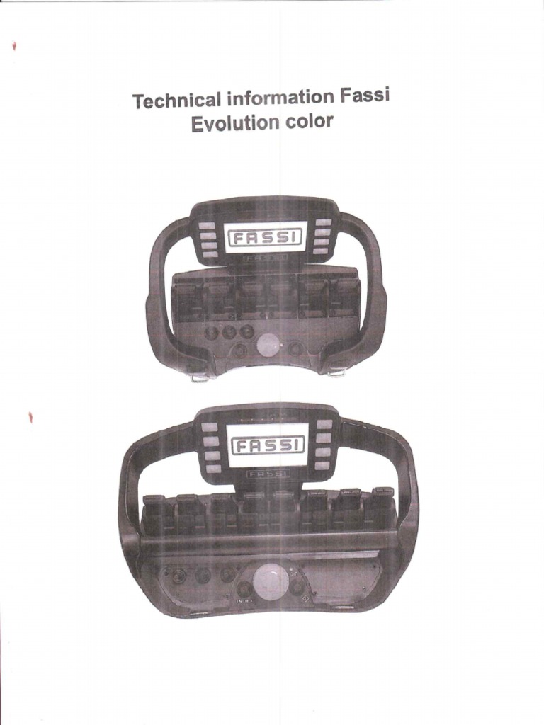 Manual Joystick Pluma Fassi 485 | PDF