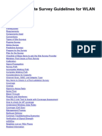 Site Survey Guidelines Wlan 00