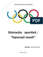 Distracţie Sportivă: "Iepuraşii Veseli": Arnaut Lucia