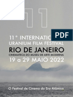 11a EDIÇÃO INTERNATIONAL URANIUM FILM FESTIVAL RIO DE JANEIRO 2022