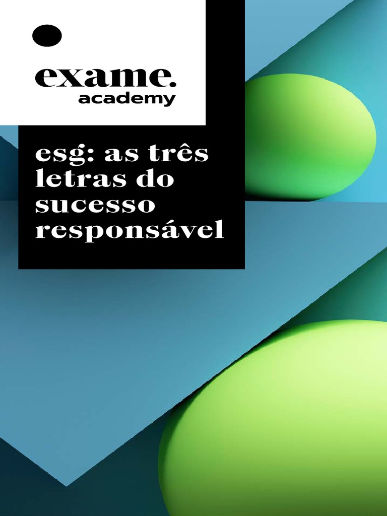 ESG As Tres Letras Do Sucesso Responsavel - v4 | PDF | Governança ...