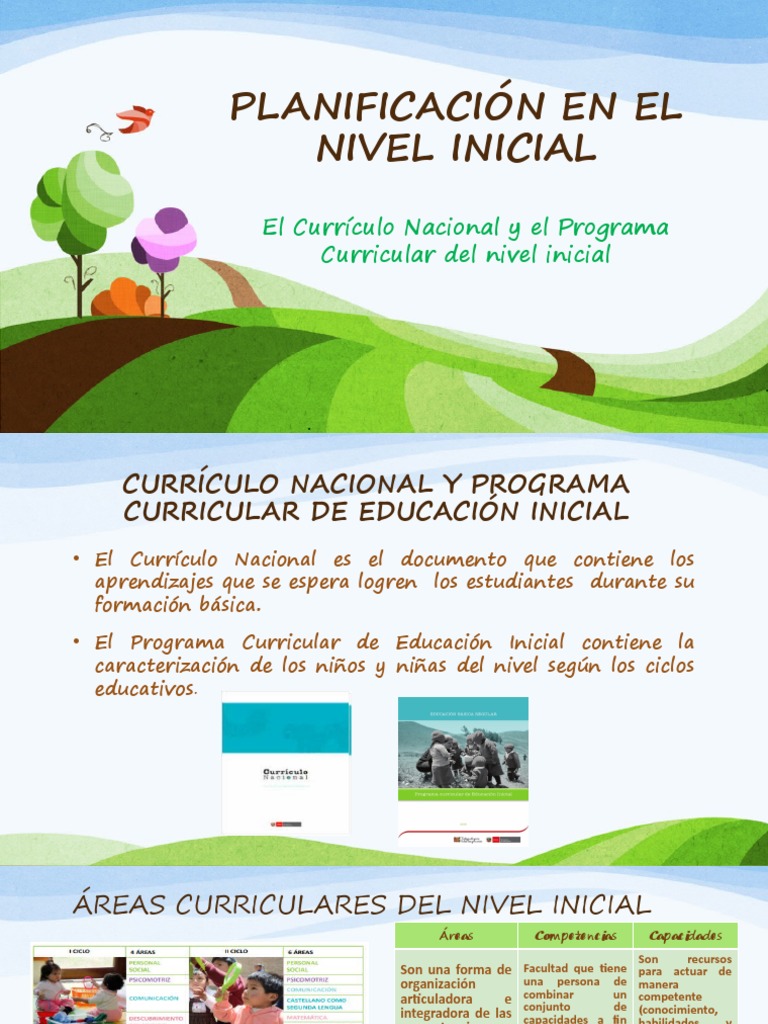 Planificación en Educación Inicial | PDF | Plan de estudios | Educación ...
