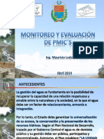 Monitoreo y Evaluación en Cuencas SDC 2014