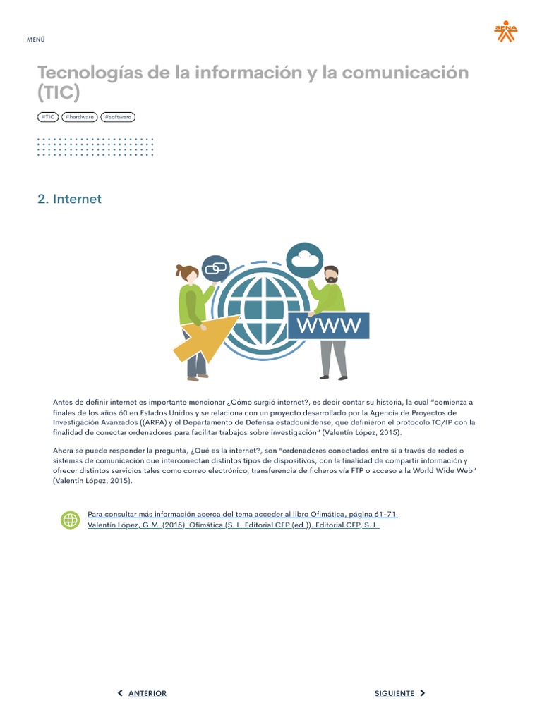 Historia y definición de Internet | PDF