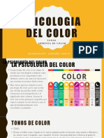 Psicologia Del Color: Elaborado: Lester Casco