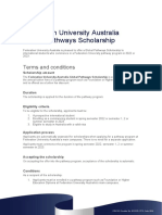 Federation University Australia Global Pathways Scholarship Conditions 2022 2023