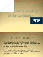 Montel 2 DEFINITIONS OF THE CARIBBEAN REGION