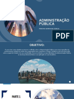 Administração Pública: Principais Abordagens Teóricas