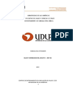 Universidad de Las Américas Facultad de Salud Y Ciencias Sociales Departamento de Simulación Clínica