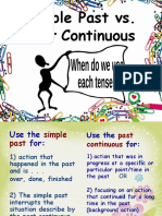 Past Continuous vs Simple Past - When to Use Each Tense