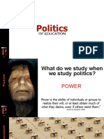 Politics: of Education