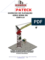 Manual de Montagem e Operação - Mini Grua