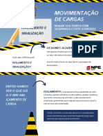 Movimentação de Cargas: Isolamento E Sinalização