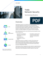 Trellix Network Security Tech Specifications Datasheet
