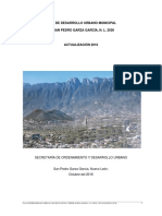 Plan de Desarrollo Urbano Municipal de San Pedro Garza García, N. L. 2030
