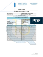 Metabisulfito Sodico FT QD 2019