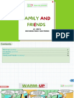 A1 - Unit 2 - Describing Family and Friends