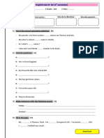 Test 1 Model 2 English 1ac First Term