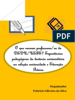 O Que Narram Professores/as Do DEDU/UEFS? Experiências Pedagógicas Da Docência Universitária Na Relação Universidade e Educação Básica