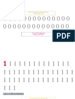 Learn To Write Numbers Landscape