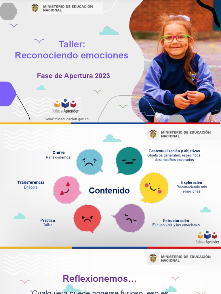 Reconociendo Mis Emociones en el Aula | PDF | Las emociones ...