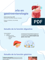 Laboratorio en Gastroenterología