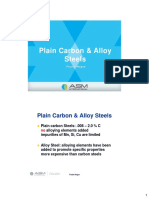 3 - Plain Carbon and Alloy Steels