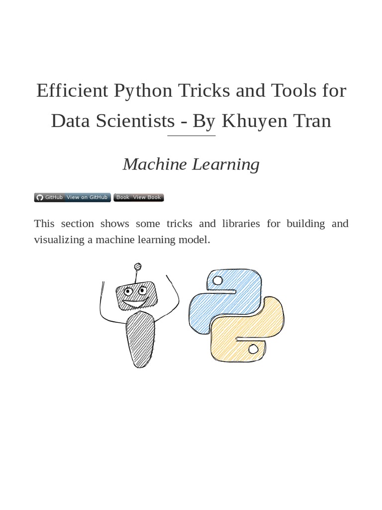 Efficient Python Tricks and Tools For Data Scientists - by Khuyen Tran ...