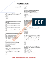 PMC Mock Test 3