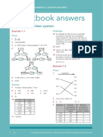 Workbook Answers: Unit 1 The Number System