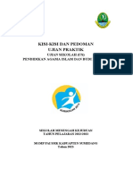 Kisi-Kisi Dan Pedoman Ujian Praktik: Ujian Sekolah (Us) Pendidikan Agama Islam Dan Budi Pekerti