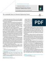 The Sustainable Future of Chemical Engineering Science