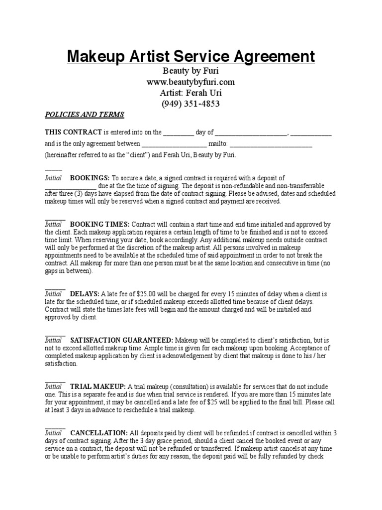 MUA Agreement PDF PDF Payments Legal Liability