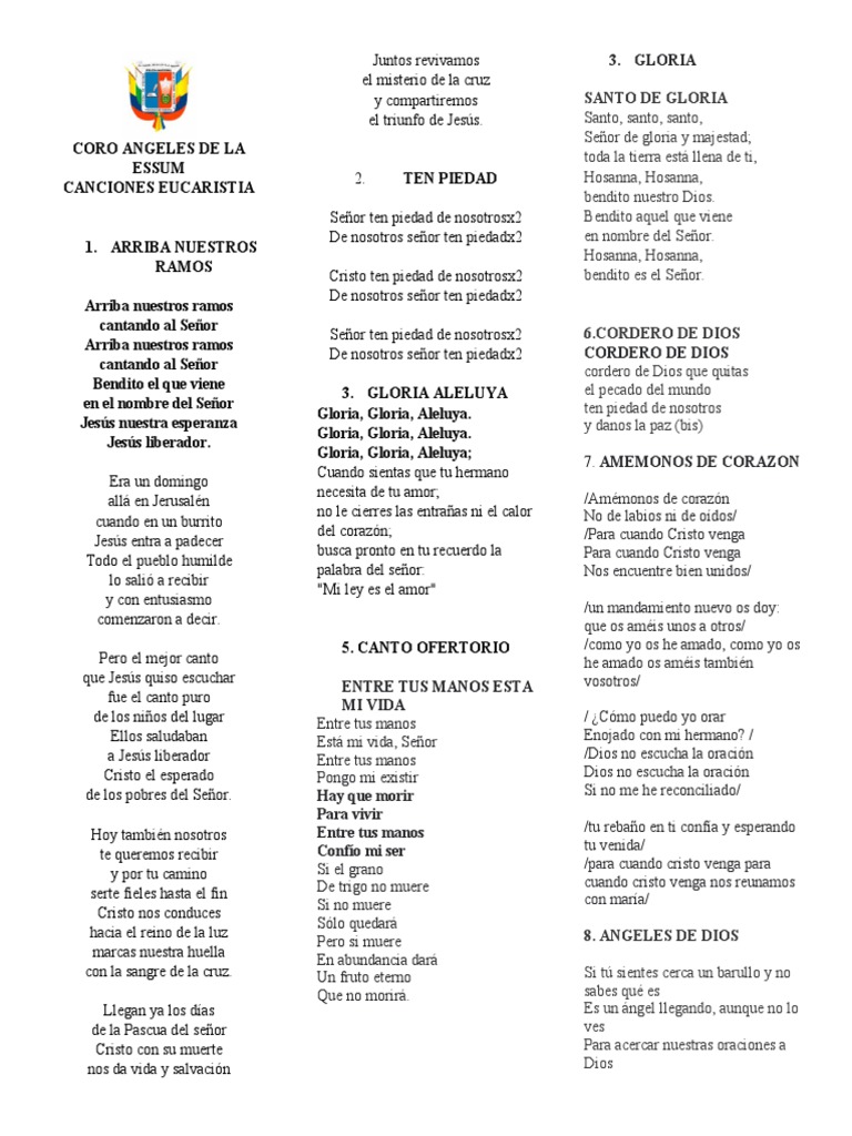 Coro Actualizado Pdf