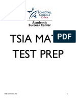 Tsia Math Test Prep: Math and Science, ASC 1