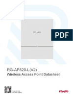 2267 Ruijie AP820-L(v2) Wireless Access Point Datasheet 2020.8.20