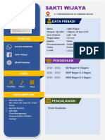 Sakti Wijaya: Data Pribadi