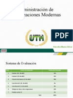 Administración de Organizaciones Modernas: Hercilia María Oliva