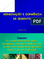 Germinação E Dormência de Sementes: Agronomia - 2006