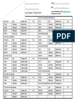 Ginde Order Form Pipes