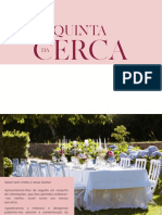 Brochura Casamentos 2022 - Quinta Da Cerca