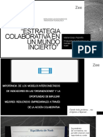 "Estrategia Colaborativa en Un Mundo Incierto": Repasando Los Escenarios de Innovacion Tecnologica