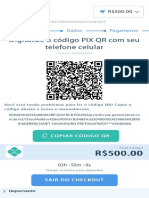 Digitalize o Código PIX QR Com Seu Telefone Celular: Método Dados Pagamento