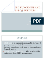 Integrated Functions and Process of Business