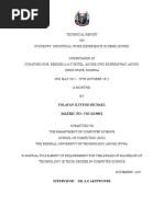 ITF Form 8: Student Report Template | PDF