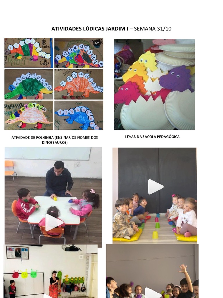 Atividades Lúdicas Jardim I | PDF
