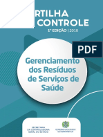 Cartilha de Resíduos de Serviços de Saúde